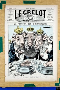Cover of Le Grelot, Satirical in Colors by Alfred Le Petit