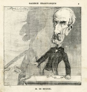 Illustration by Alfred Le Pete (1841-1909) in Le Charivari