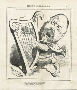 Illustration of Alfred Le Pete (1841-1909) in Le Charivari