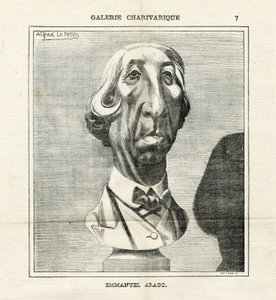 Illustration of Alfred Le Petit (1841-1909) in Le Charivari by Alfred Le Petit