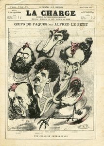 Illustration in La Charge (1870)