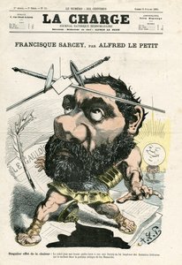 La Charge, number 12, Satirical in Colors by Alfred Le Petit