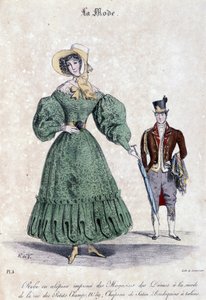 Feminine and masculine fashion by Alfred Leon Lemercier