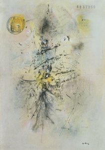 The Stamped Sheet of Paper by Alfred Otto Wolfgang Schulze Wols