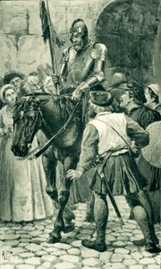 A Survivor of Flodden by Alfred Pearse