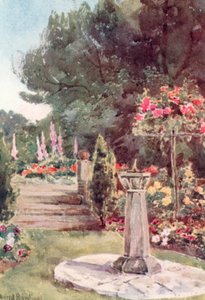 The Dial seems a witness with a silent voice, amid the changes of this life, to the lastingness of things by Alfred Rawlings