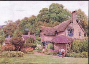 Almhouses, Selworthy Green, Somerset by Alfred Robert Quinton