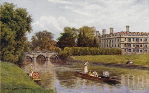Cambridge: Clare College by Alfred Robert Quinton