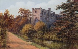 Convent Walk, Christchurch Priory by Alfred Robert Quinton