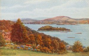 Holme Island and Arnside, from Grange-over-Sands