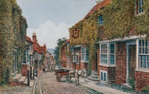 Mermaid Street, Rye by Alfred Robert Quinton