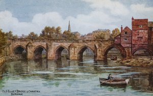 Old Elvet Bridge and Chantry, Durham