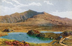 Snowdon from Llyn Dwyarchen by Alfred Robert Quinton