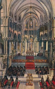 The Choir Canterbury Cathedral by Alfred Robert Quinton