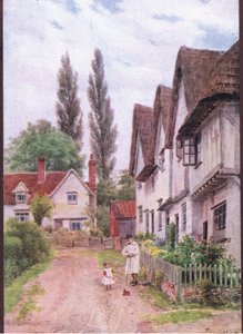 The Three Gables, Kersey, Suffolk, from The Cottages and the Village Life of Rural England