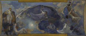 Sketch for the Petit Palais, South Gallery: Poetry - Drama, between 1906 and 1914