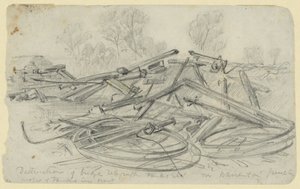 Destruction of Bridge, Telegraph Tanks, Etc. in Warrenton Junction