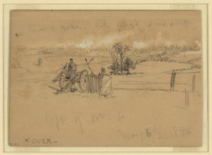 Left of No. 6 by Alfred Rudolph Waud