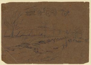 Railway destruction as a military art by Alfred Rudolph Waud