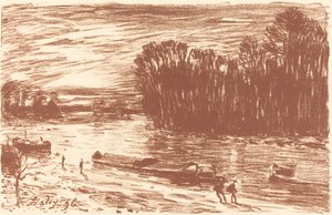 Banks of the Loing near Saint-Mammès
