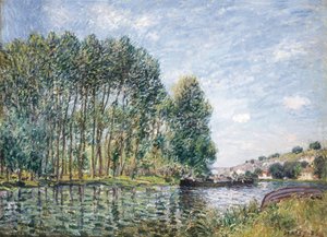 Turn of the Loing at Moret