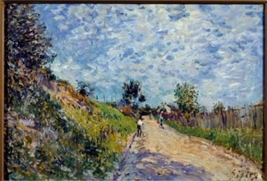 Landscape by Alfred Sisley