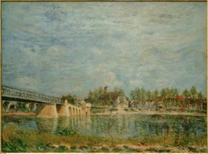 The Bridge of Saint-Mammès by Alfred Sisley