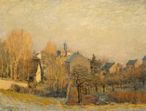 Frost in Louveciennes