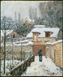 Snow at Louveciennes
