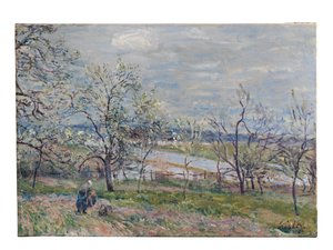 Spring at Veneux-Nadon, 1882 by Alfred Sisley