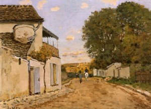 Street in Louveciennes (Rue de la Princesse), c.1873 by Alfred Sisley