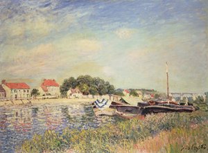 The Banks of the Loing at Saint-Mammes