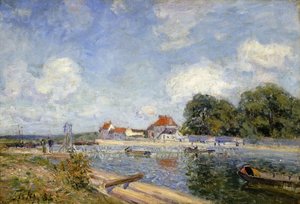 The Weir on the Loing at Saint-Mammes