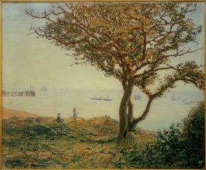 The Roadstead of Cardiff (Boats in Cardiff Bay) by Alfred Sisley