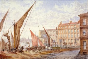 View of Maidstone Wharf, Queenhithe, City of London