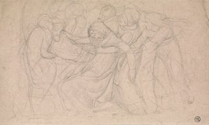 Descent from the Cross by Alfred Emile Stevens