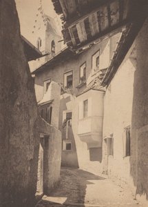 A Street in Sterzing, The Tyrol by Alfred Stieglitz