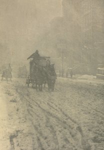 Camera Work: Winter - Fifth Avenue