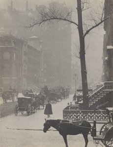 Fifth Avenue - 30th Street by Alfred Stieglitz