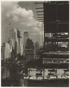 From My Window at An American Place, North by Alfred Stieglitz
