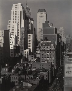 From My Window at An American Place, North by Alfred Stieglitz
