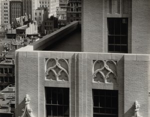 From My Window at An American Place, North by Alfred Stieglitz