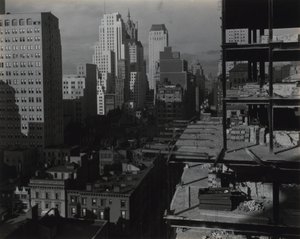 From My Window at An American Place, North by Alfred Stieglitz