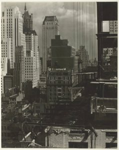 From My Window at An American Place, North by Alfred Stieglitz