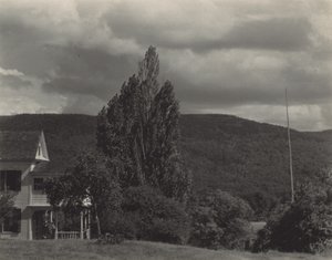 House and Trees, Lake George