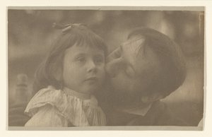 Lou Schramm and His Daughter
