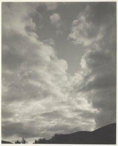 Music - A Sequence of Ten Cloud Photographs, No. II, 1922 by Alfred Stieglitz
