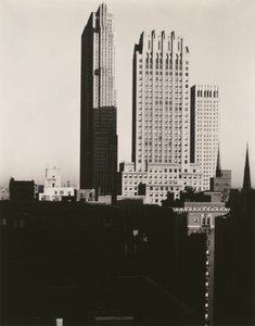 New York from the Shelton by Alfred Stieglitz