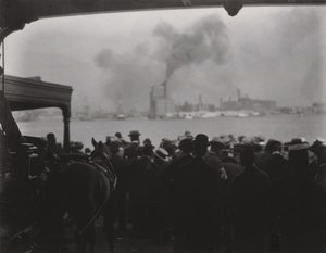 On the Ferry Boat by Alfred Stieglitz