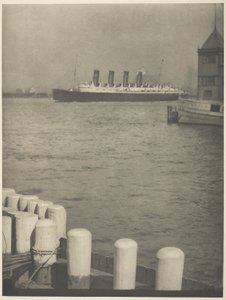 Outward Bound, The Mauretania by Alfred Stieglitz
